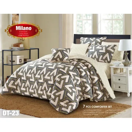 Milanobedlinen Comforter DT 100% Cotton 7pcs Set